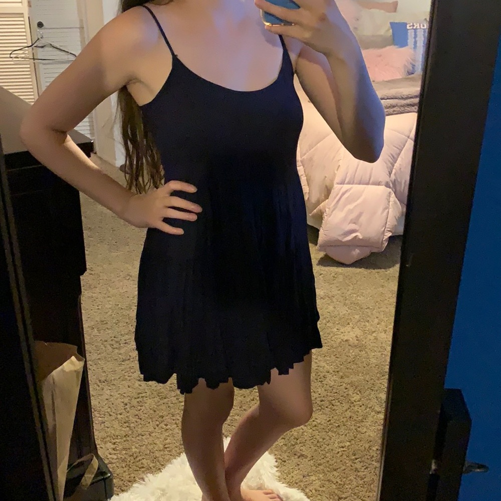 Navy Forever 21 Dress